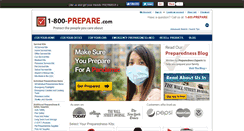 Desktop Screenshot of 1800prepare.com
